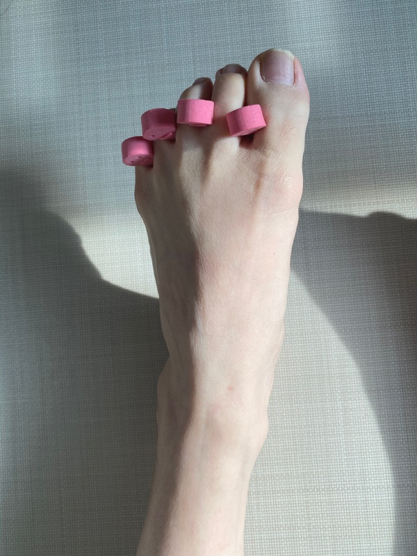 발에 쥐가 났을때 도구사용법