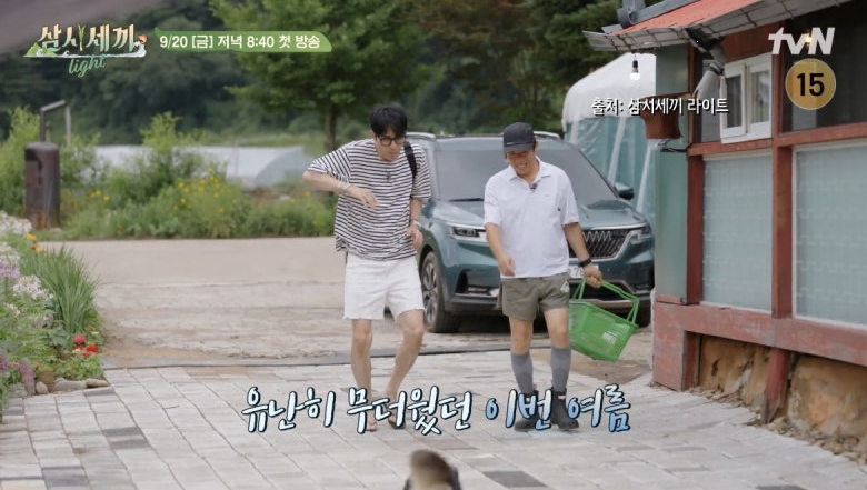 삼시세끼 라이트 출연진 이미지