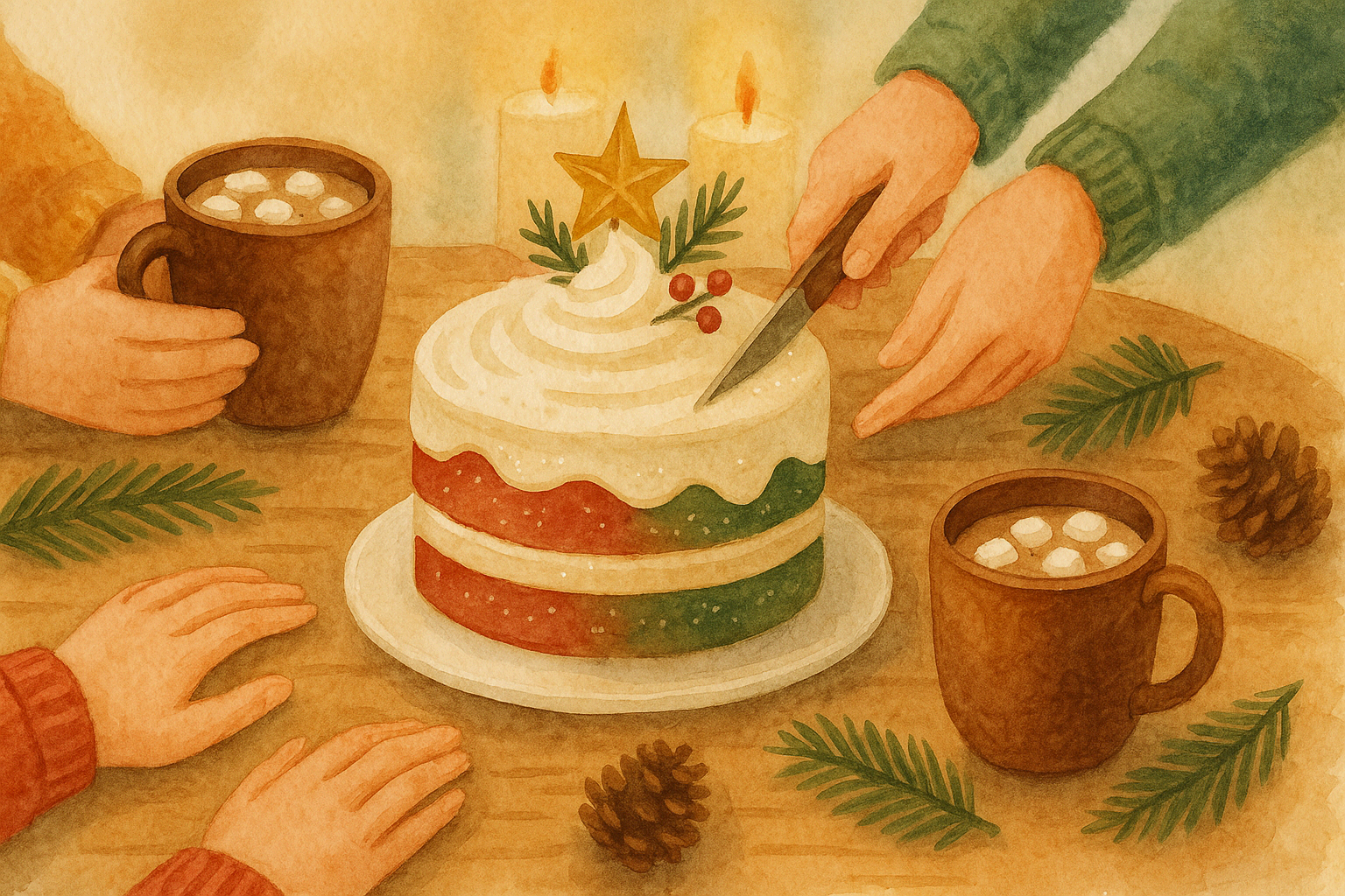 크리스마스 케이크 완벽 가이드｜트렌드·맛 선택·예약 팁·보관법