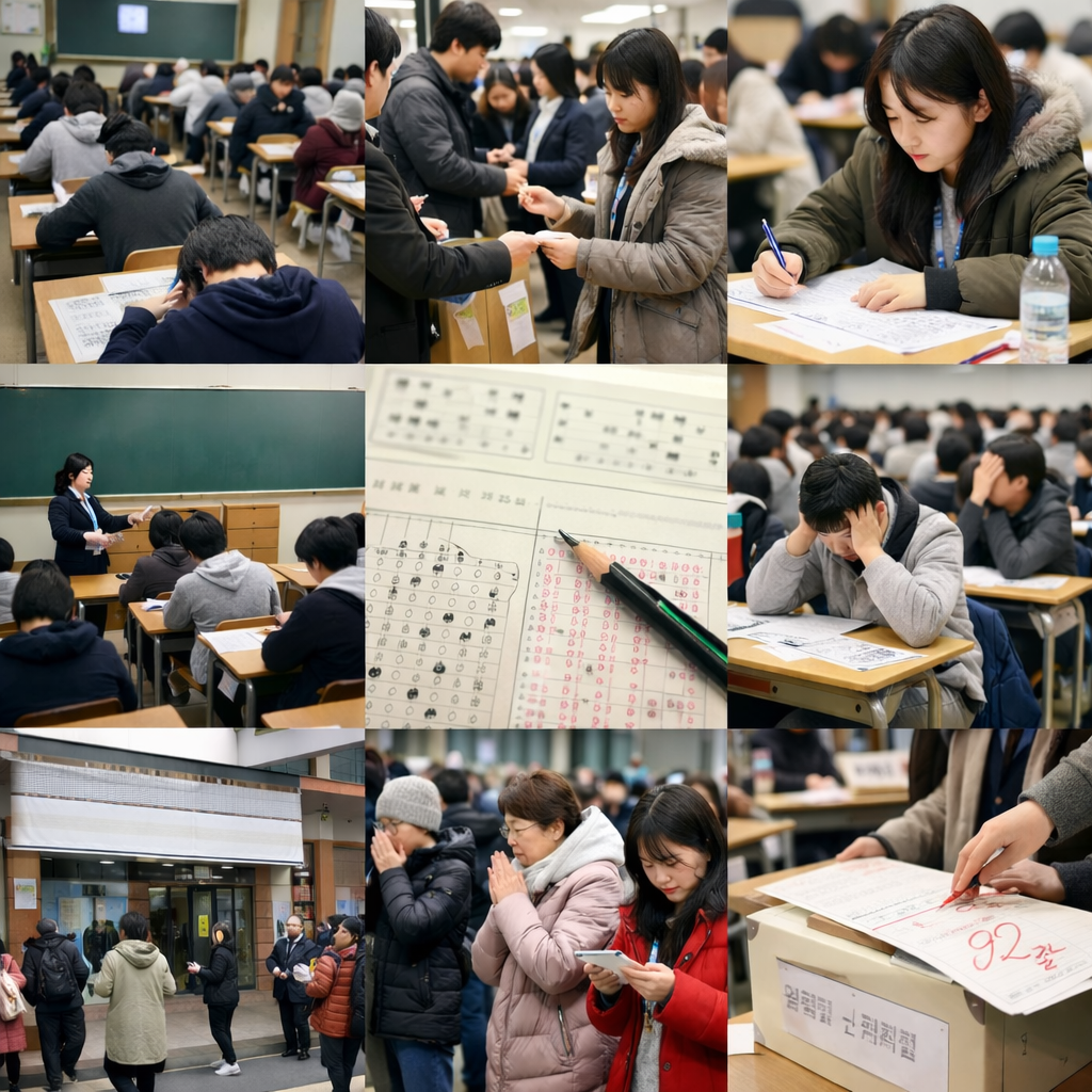 수능 시험 이미지