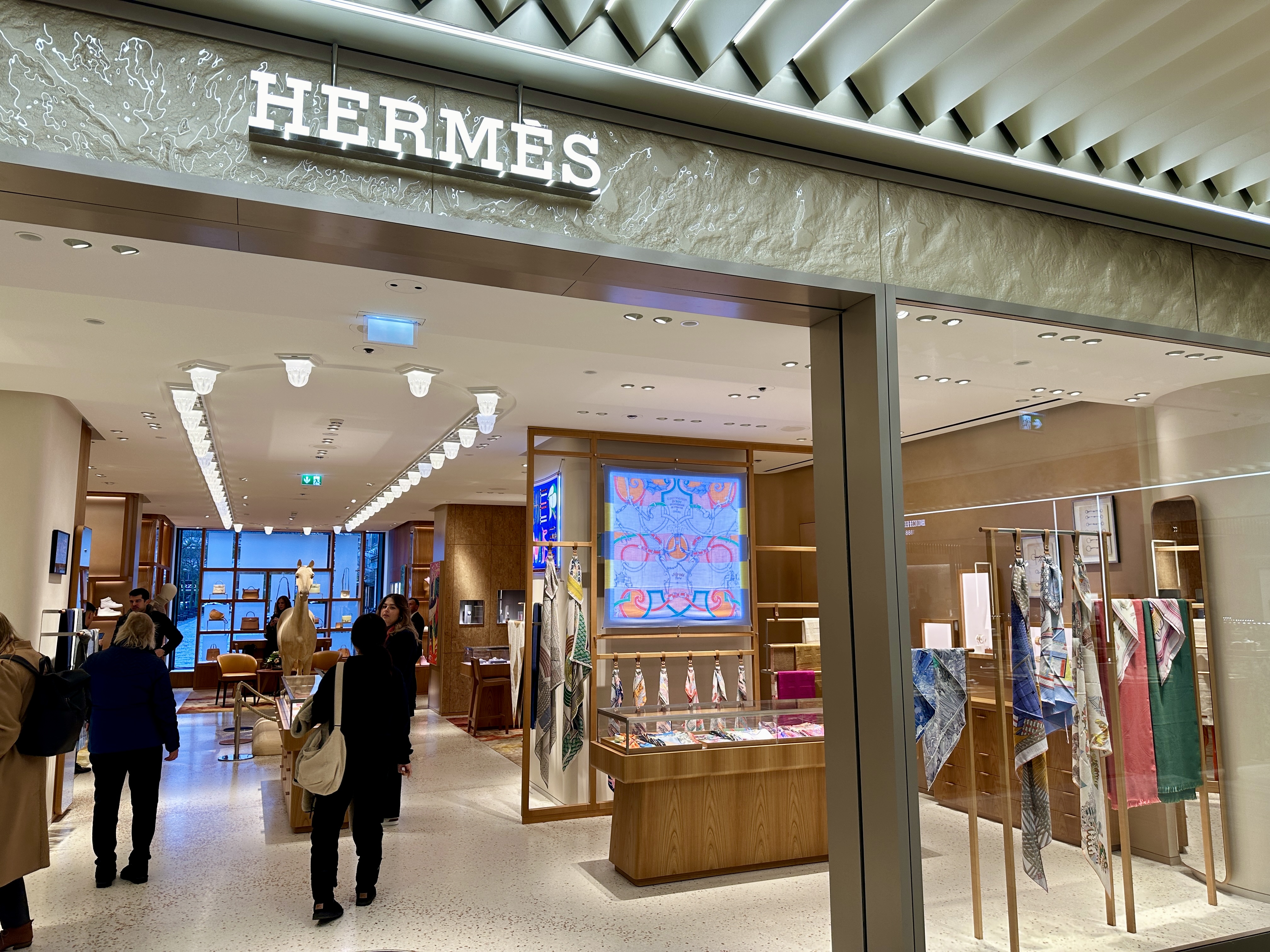 베를린 카데베 백화점 에르메스 매장