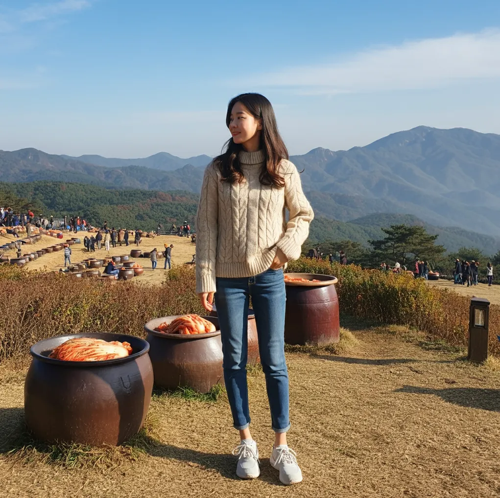 진부김장축제에서-김장체험하는-한국여자08