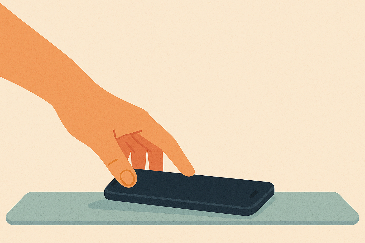 스마트폰 내려놓기