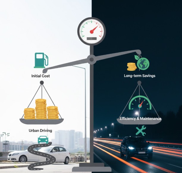 가솔린과 디젤, 가격 차이와 그에 따른 올바른 연비 비교 방법 이미지