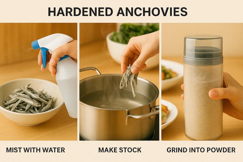 돌처럼 굳는 멸치의 비밀과 해결책