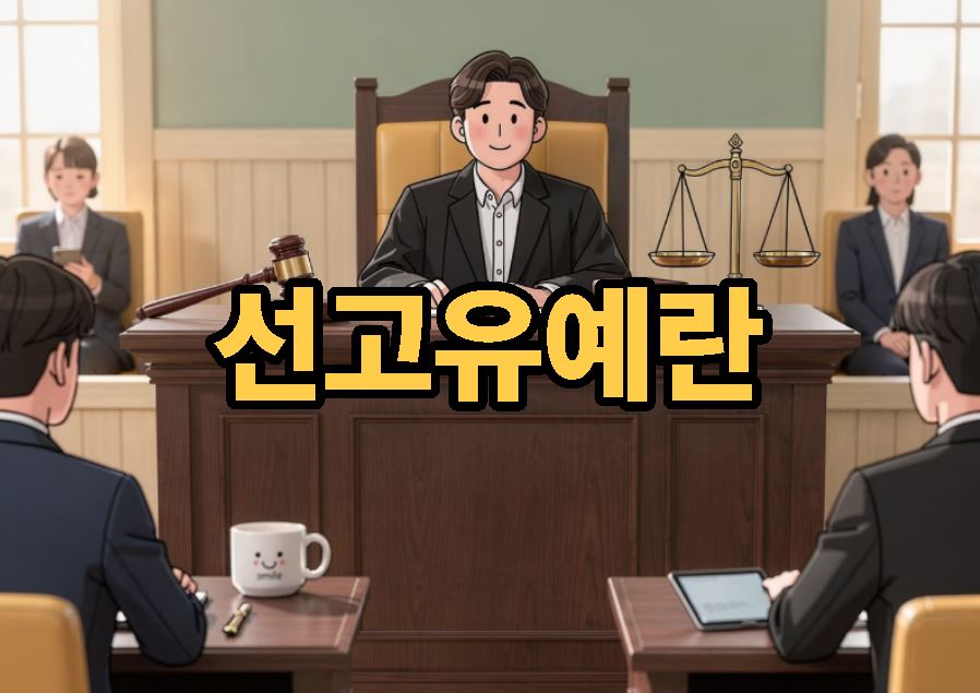 선고유예란 뜻