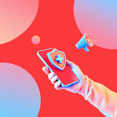 실손24 앱을 통해 손쉽게 보험금을 청구하는 모습