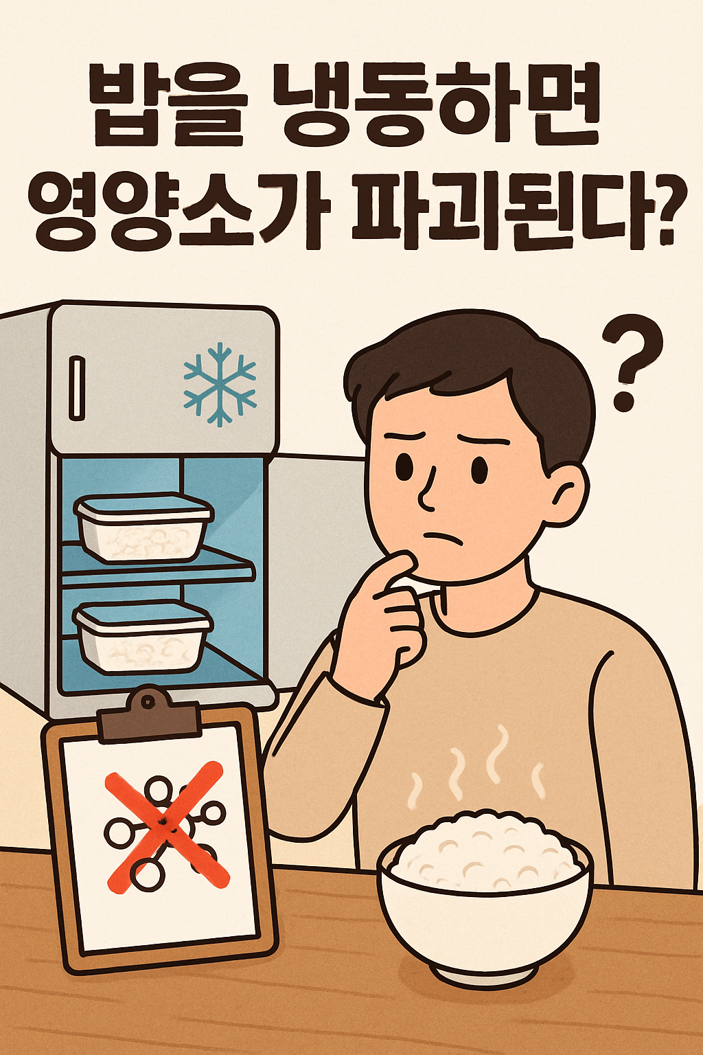 동하면 영양소가 사라진다?