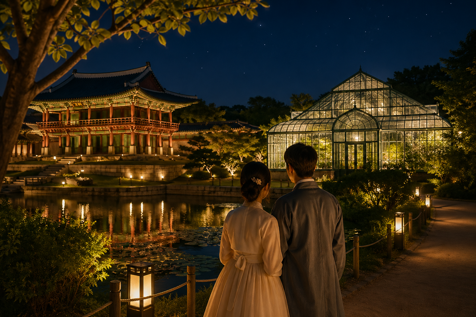창경궁 야간개장 최신 정보｜야경 명소, 데이트 코스, 대온실 포토존 총정리 관련 사진