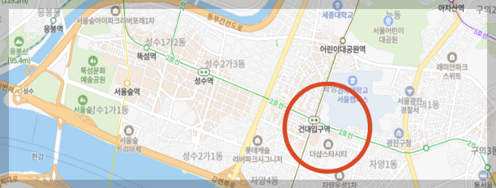 더샵스타시티-위치