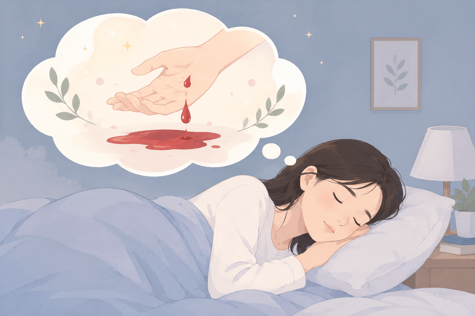 피 흘리는 꿈 해몽 총정리 🩸