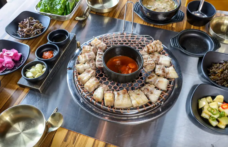 가든이다-흑돼지구이