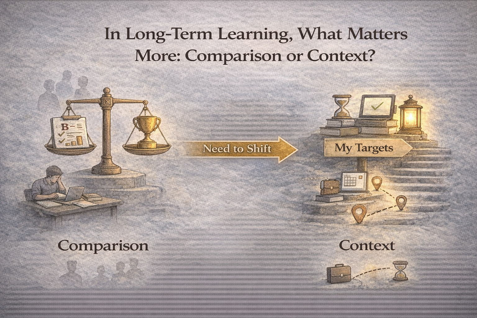 TEFL 영어교수법 왜 장기 학습에서 비교는 도움이 되지 않고, &lsquo;맥락 이해&rsquo;가 더 중요해지는가