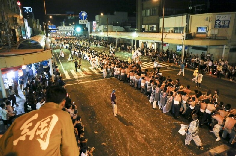 A tug-of-war event held in Satsumasendai City '23.09.22