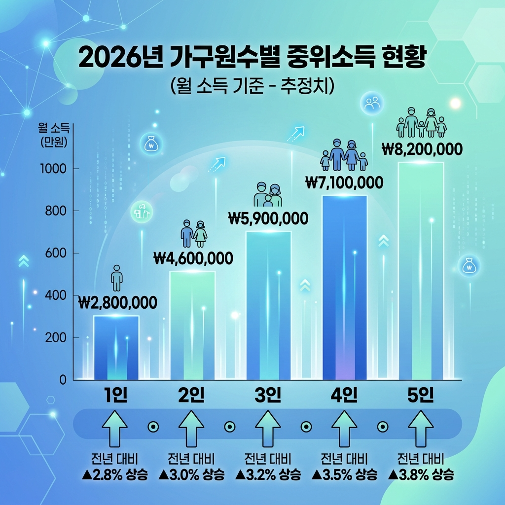 생계의료주거교육급여 4대 급여 비교 분석 이미지