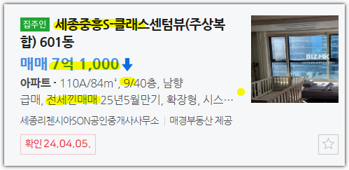 세종 한신더휴 리저브2 무순위