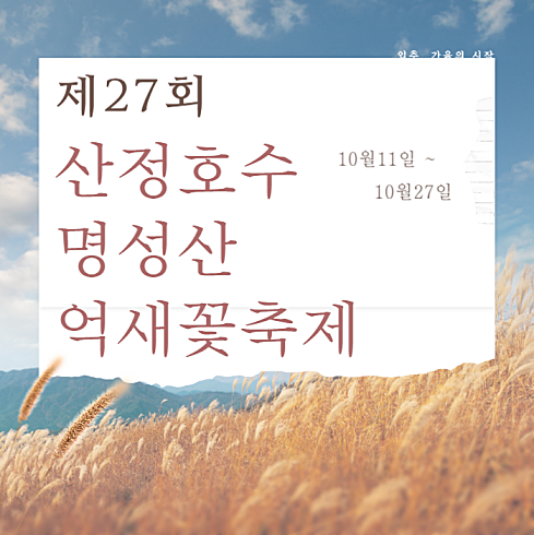 산정호수 명성산 억새축제