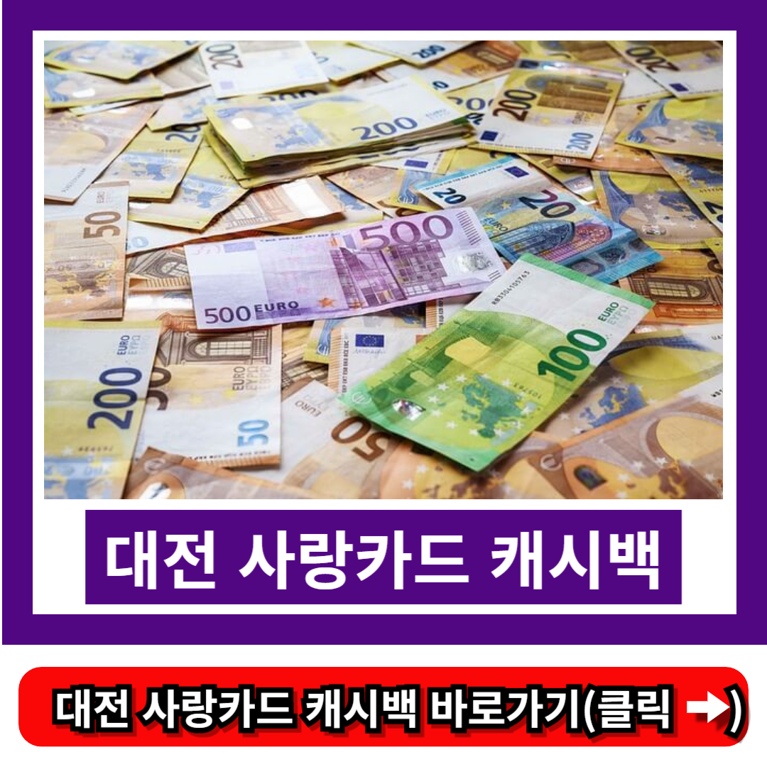 대전 사랑카드 캐시백