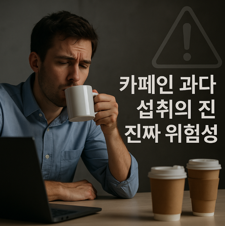 성인 카페인 과다 섭취의 진짜 위험성