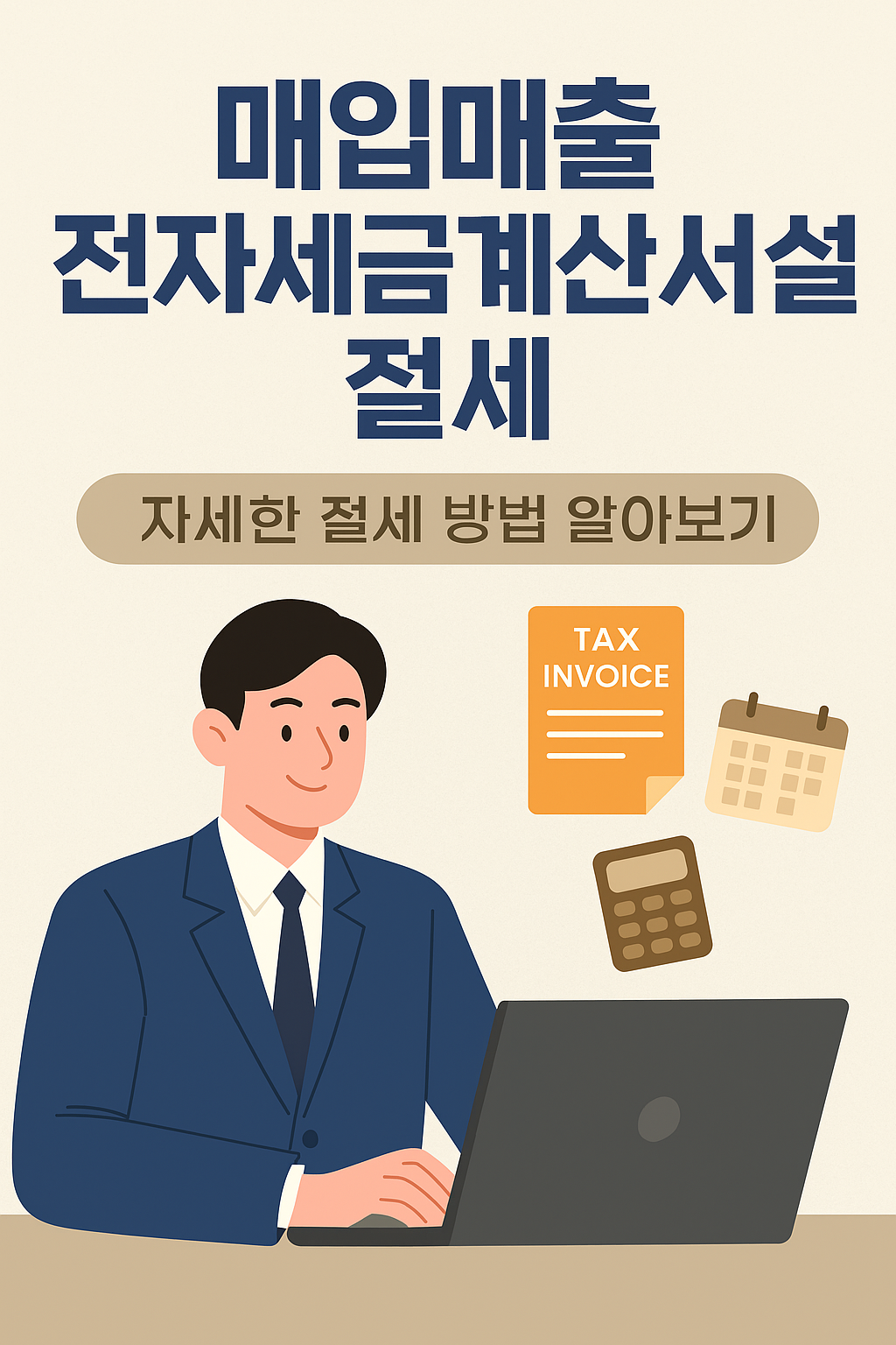 매입 매출 관리를 통한 절세 구조