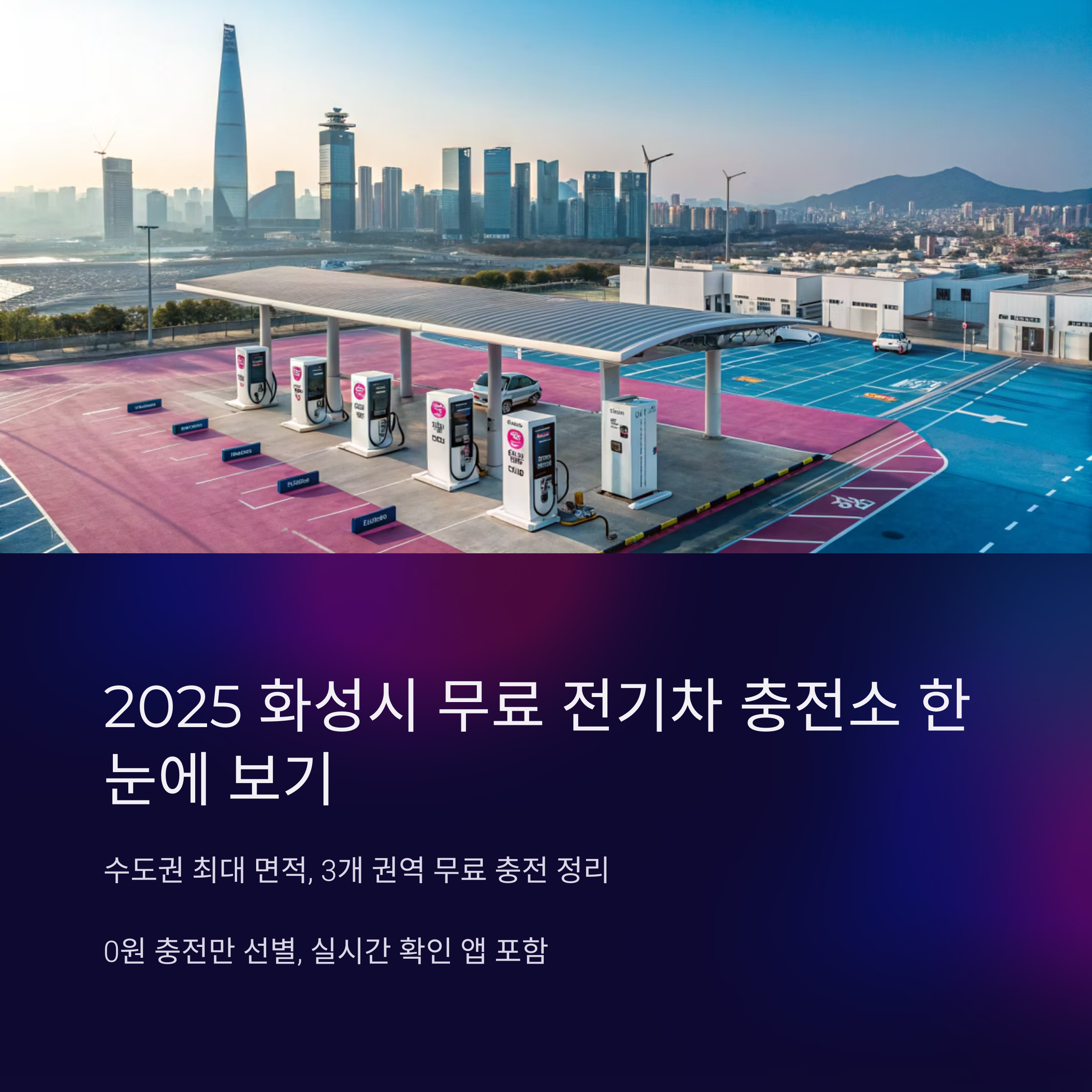 화성시 무료 충전소 통합정보