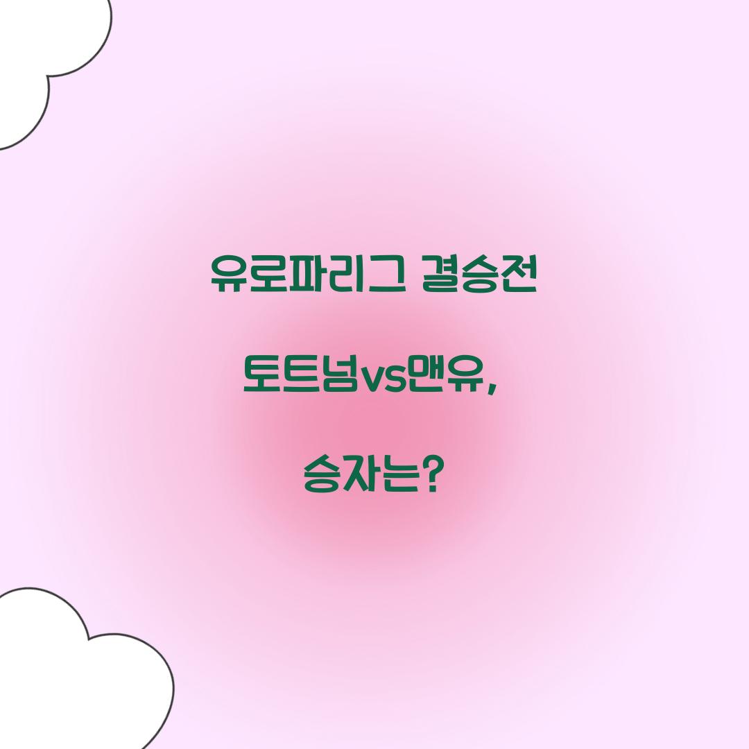 유로파리그 결승전