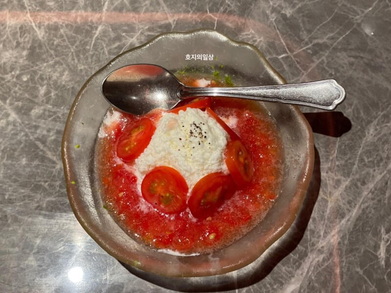 용산 이태원 한식 맛집 덕분 몬드리안 - 후식 빙수