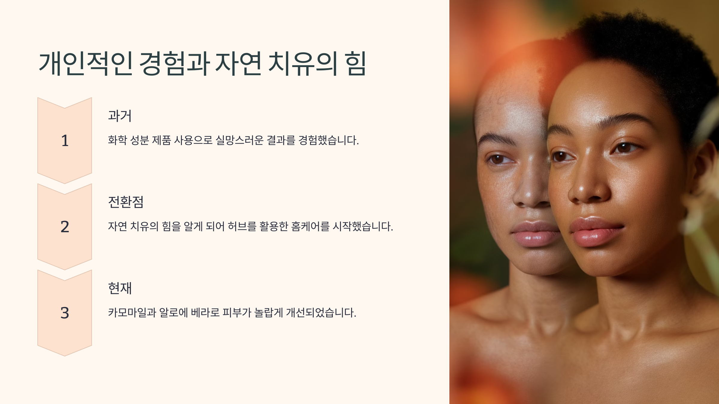 개인적인 경험과 자연 치유의 힘
