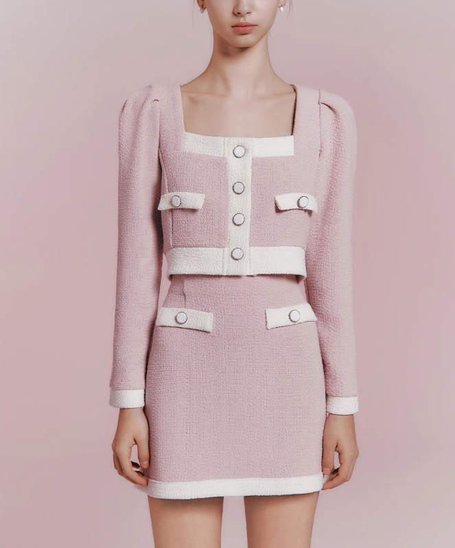 화려한 날들 1회 신수현 이바나헬싱키 자켓 스커트 투피스