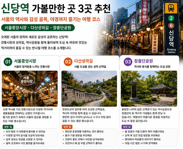 신당역 가볼만한곳 추천