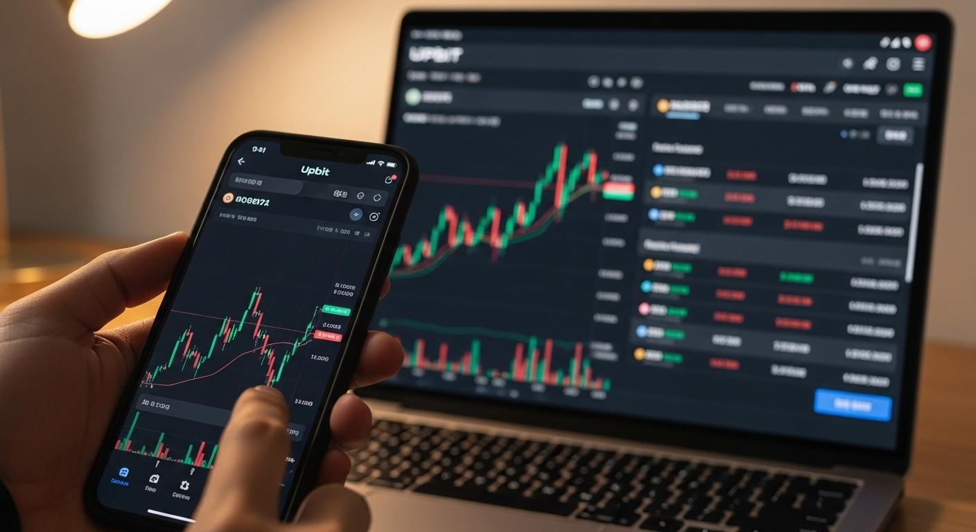 업비트 pc 모바일