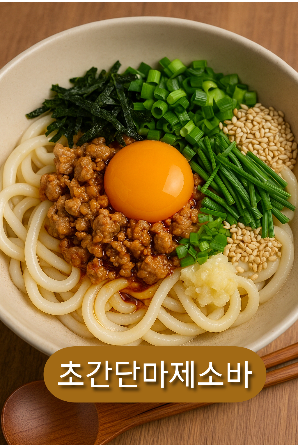 마제소바 비빔우동