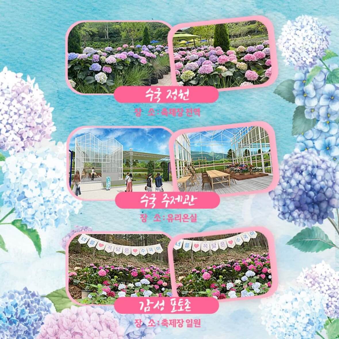 강진수국길축제