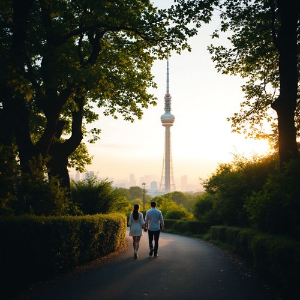 후쿠오카의 로맨틱한 산책로와 사진 명소