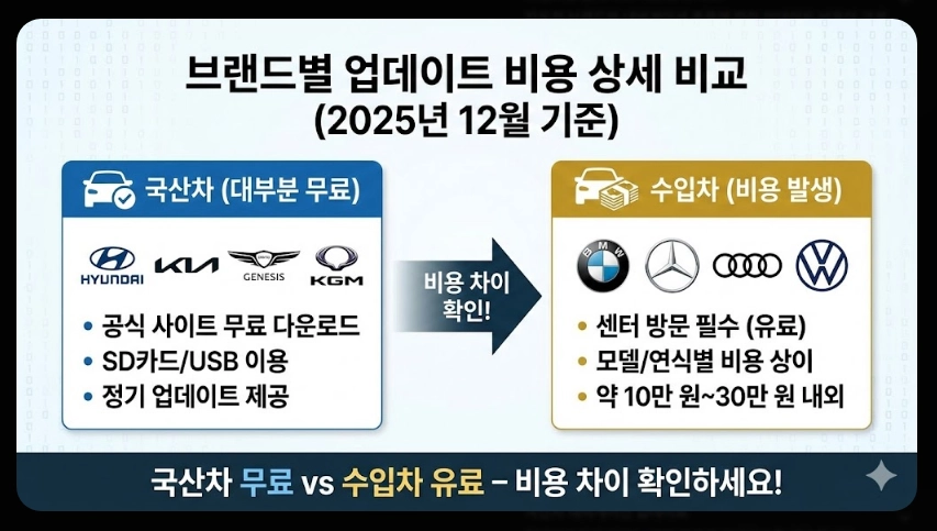 내비게이션 업데이트비용 완벽정리