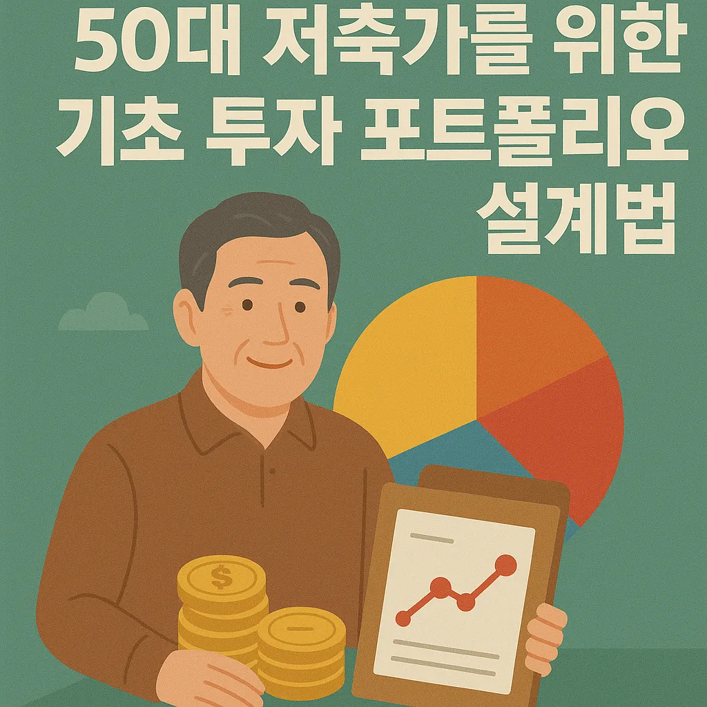 50대 저축가를 위한 기초 투자 포트폴리오 설계법