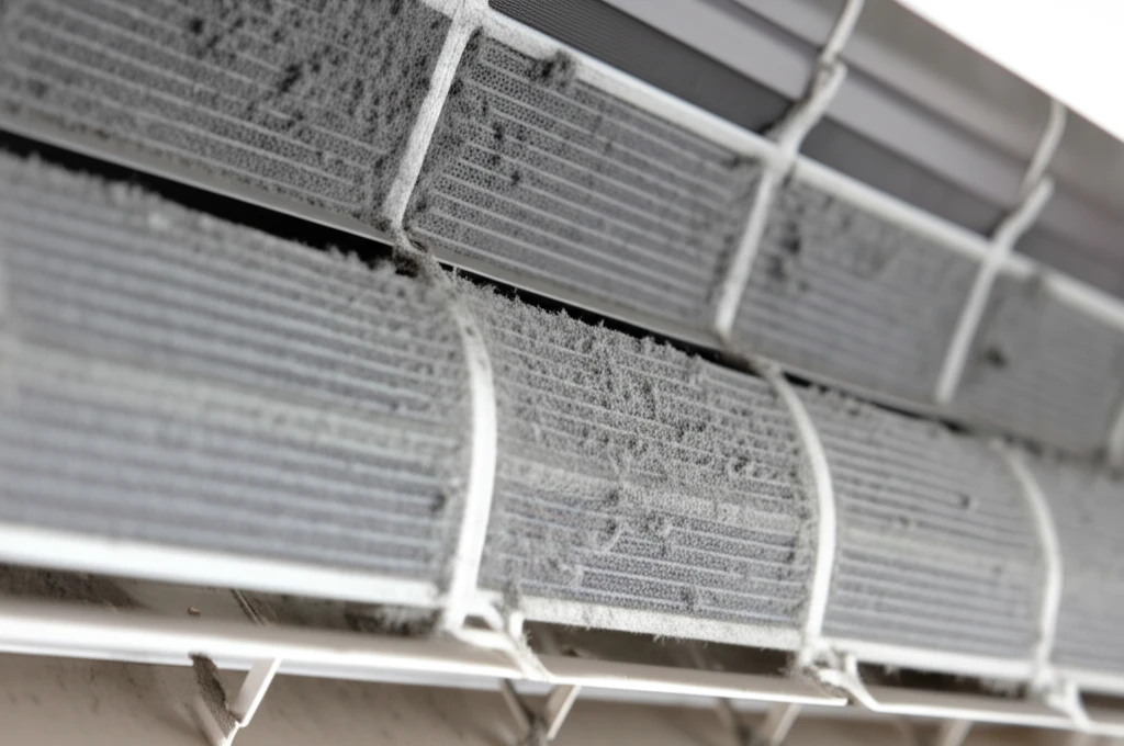 에어컨 필터 청소: 곰팡이 세균 없이