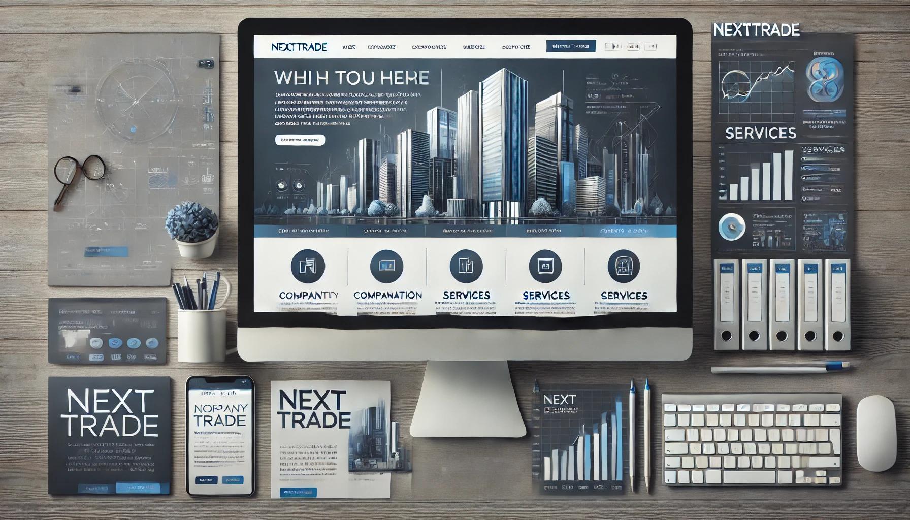 넥스트레이드 홈페이지