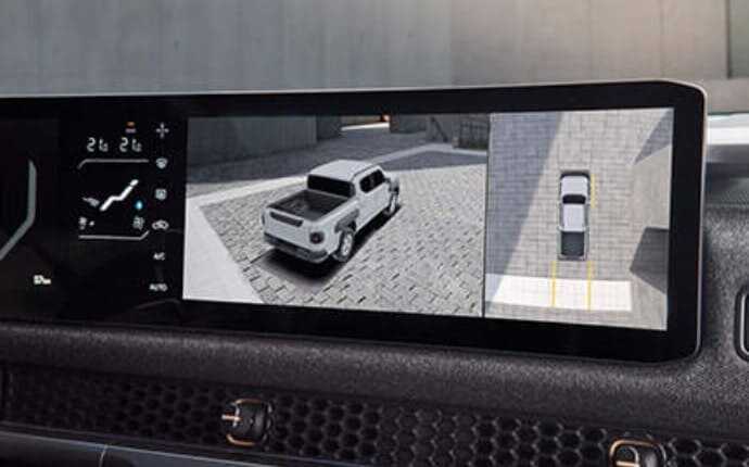 기아 타스만 후방 카메라 및 버드아이 뷰