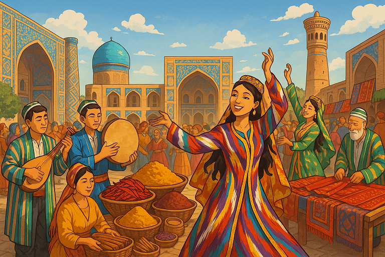오래된 길 위의 향기, 우즈베키스탄 ‘실크와 스파이스 축제’의 전통과 부활