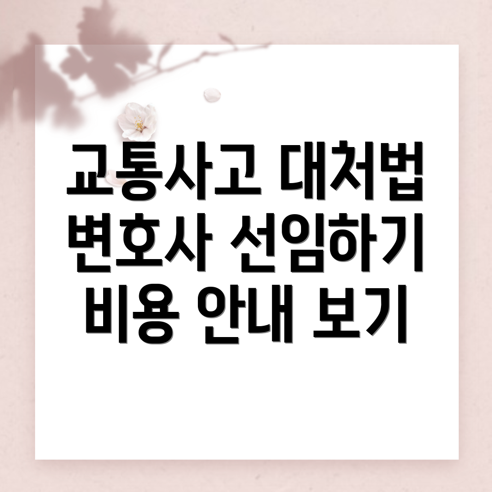 교통사고 변호사
