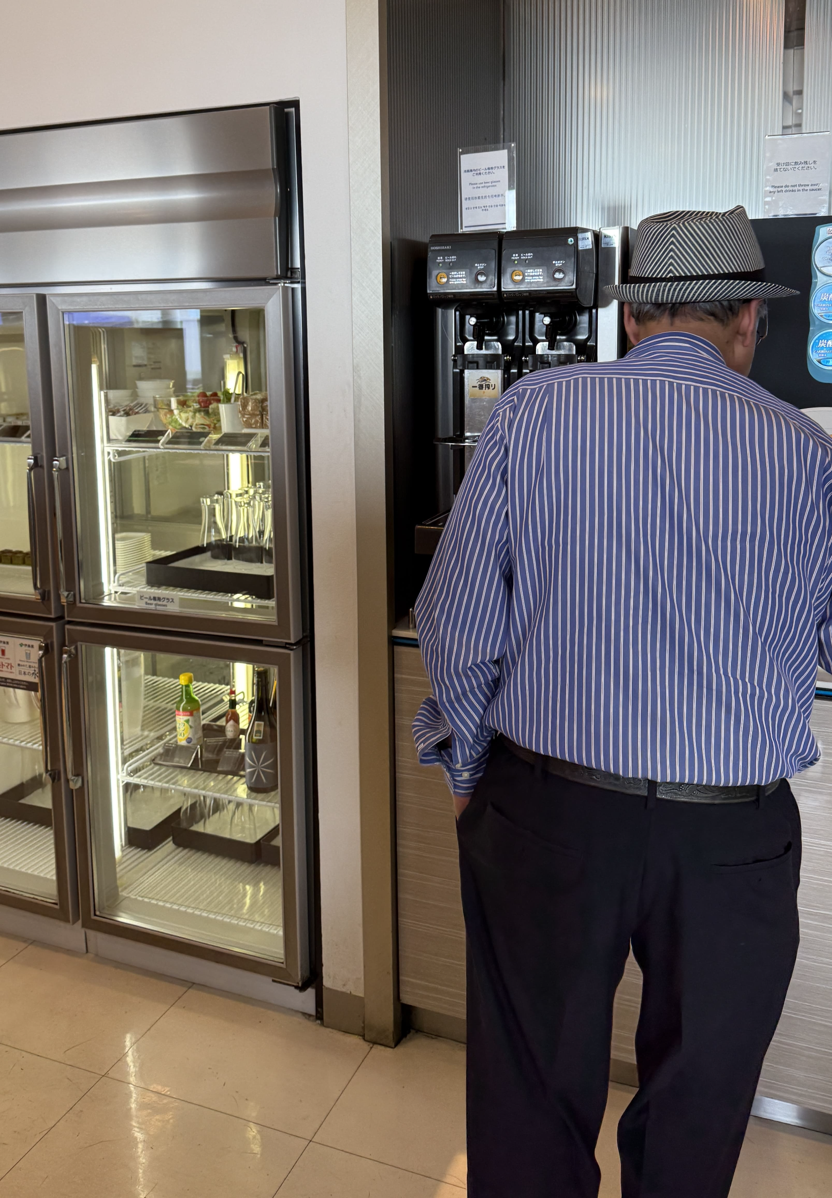 아시아나 비즈니스 클래스 간사이 공항 랴운지