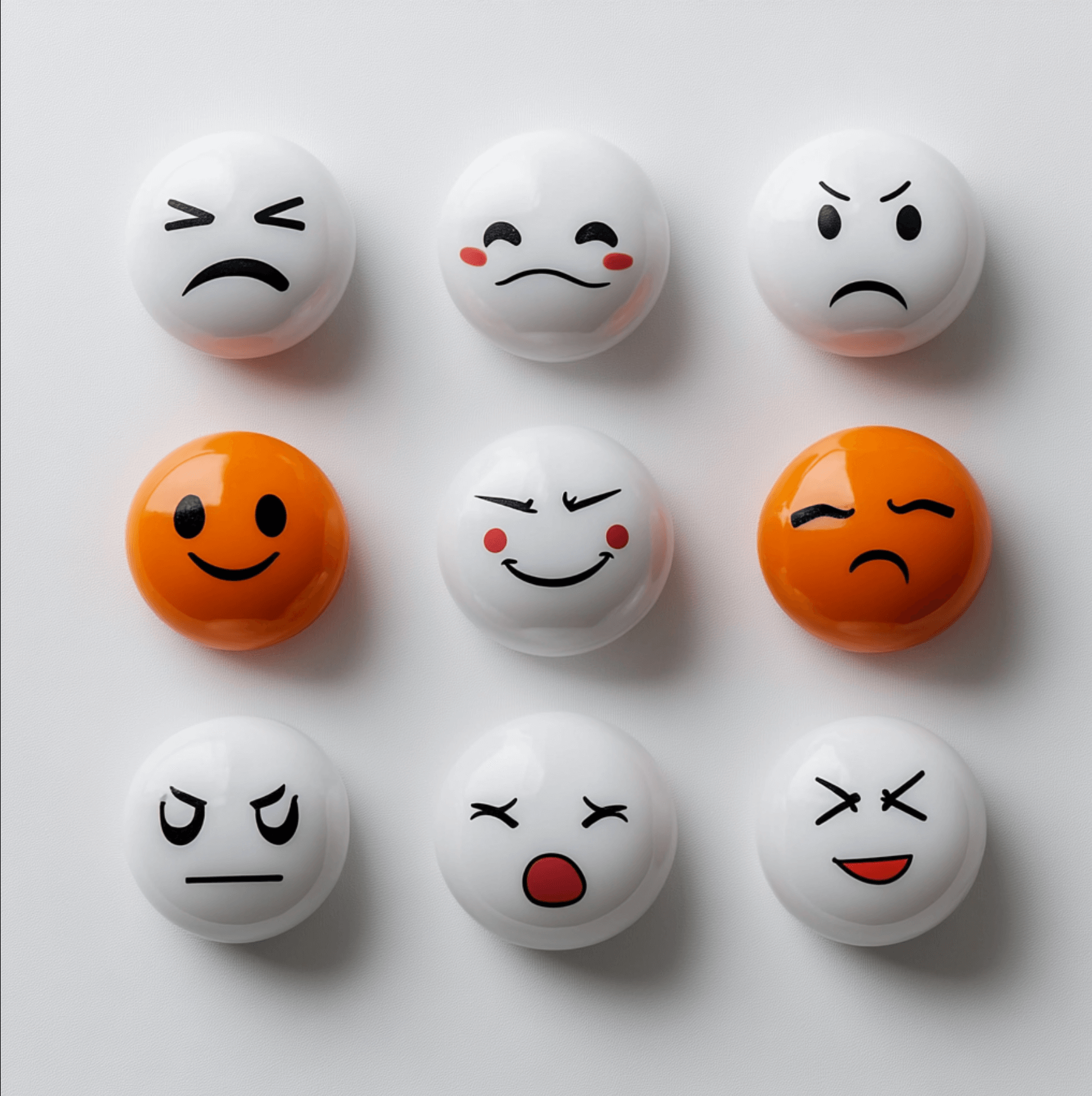 주름 감정 스트레스