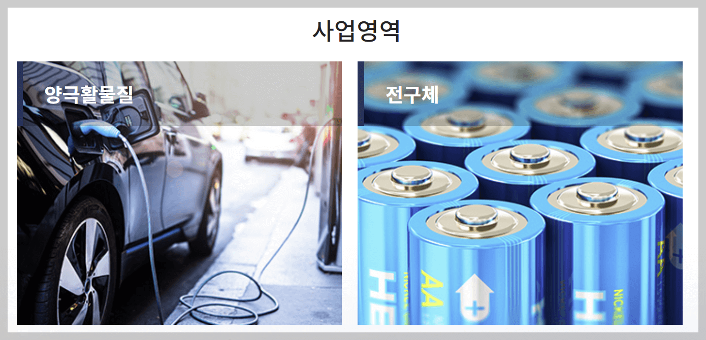 에코프로비엠주가, 에코프로비엠 사업영역