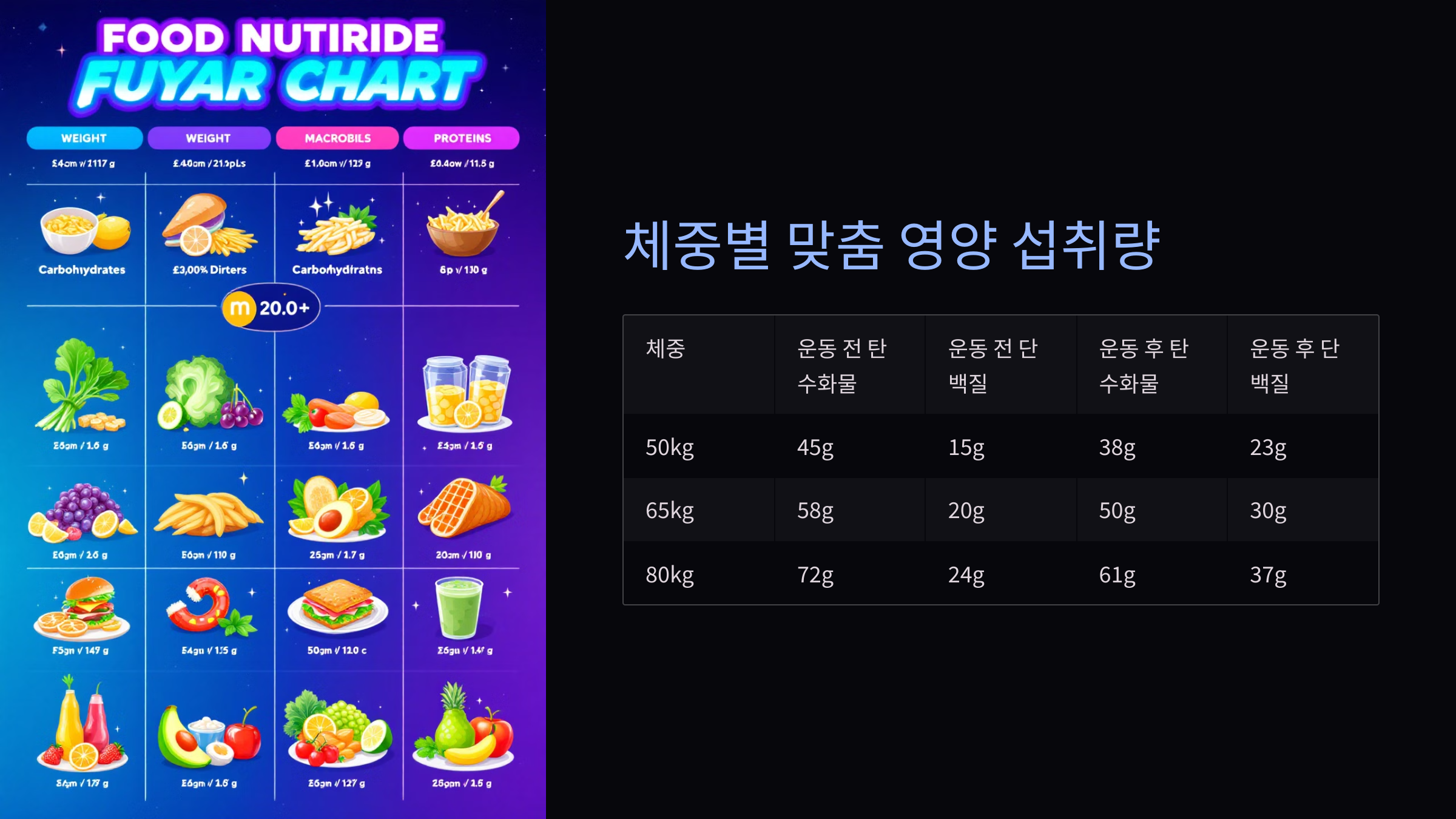 운동 전후 식사, 식사 후 운동, 운동 후 식사
