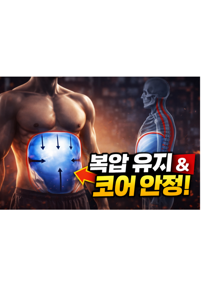코어 브레이싱 제대로 하는 법 몸통 안정과 복압 유지 기준