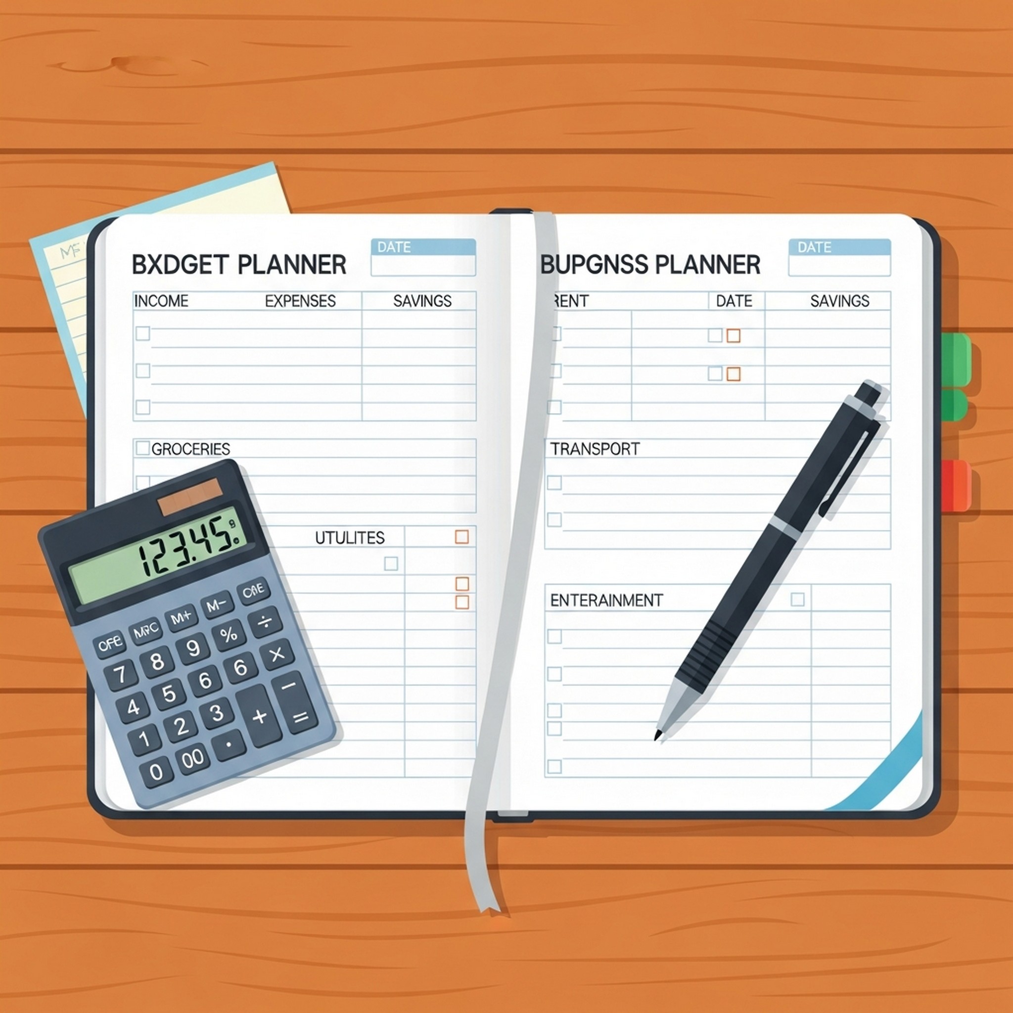 가계부 예산 기록