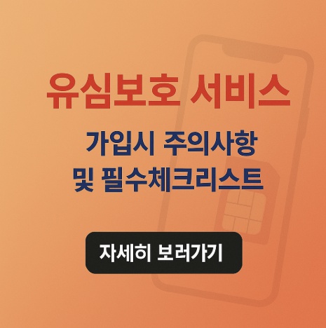 유심보호서비스