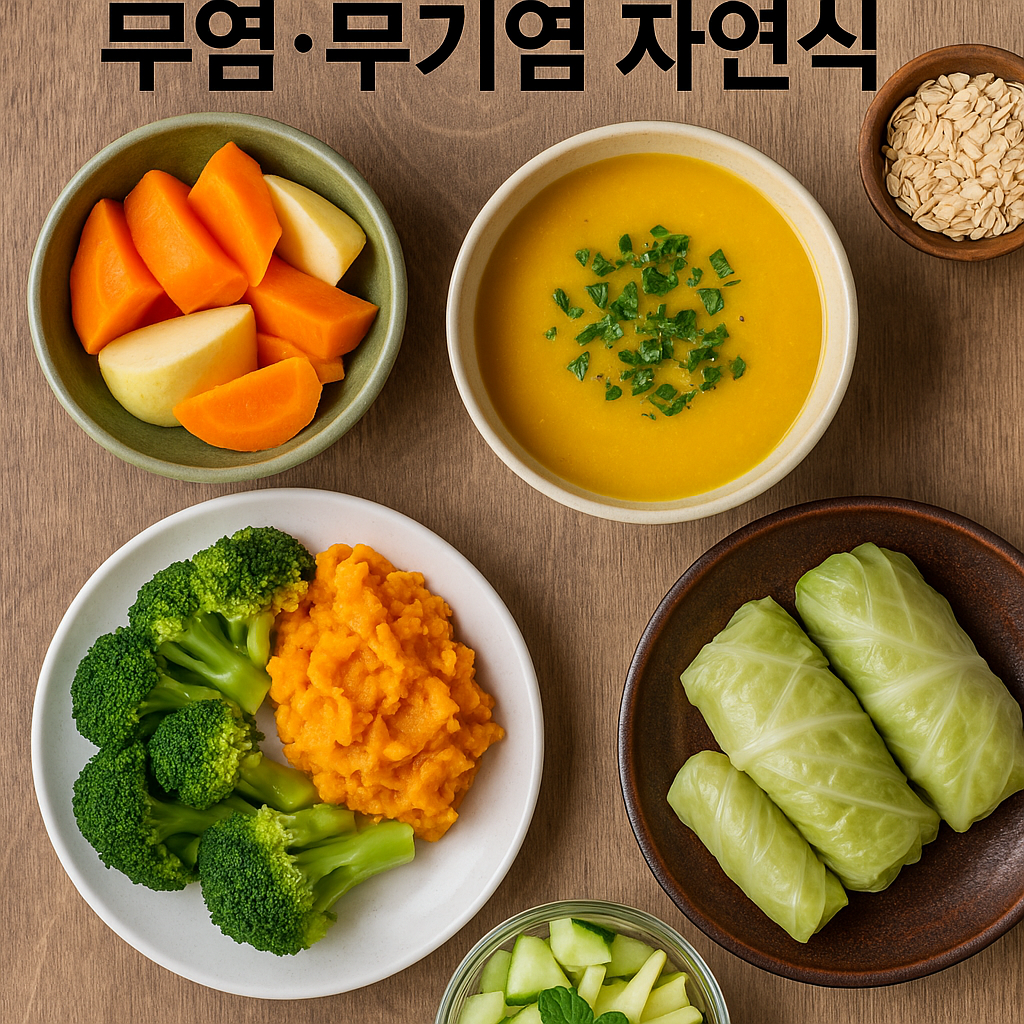 암환자를 위한 무염·무기염 자연식