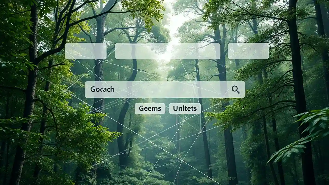 <img src="search_engine_interface.webp" alt="검색 엔진은 인터넷 정보 탐색의 시작점이자 핵심 관문입니다."